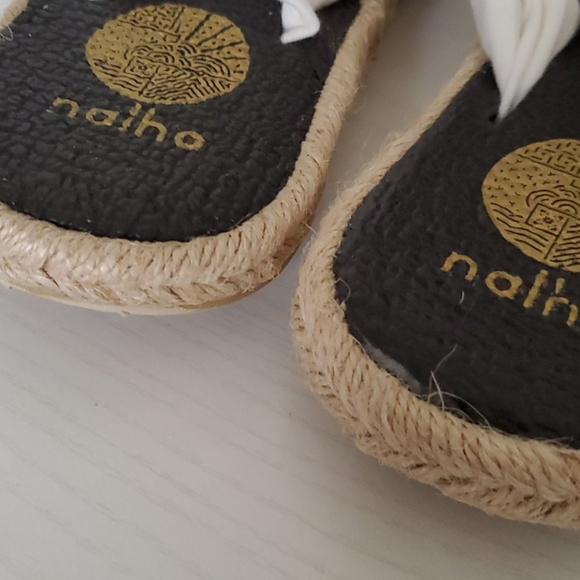 NIB Nalho Yoga Mat Ankle Espadrilles Sandal Karabi - Picture 7 of 14